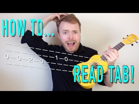 Learn how to read TAB for Ukulele AND Guitar – IN TWO MINUTES!